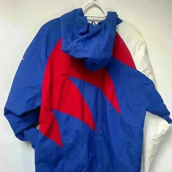 Rare Vintage New York Giants Mitchell & Ness Starter Full Zip Football Jacket XL - Picture 7 of 8